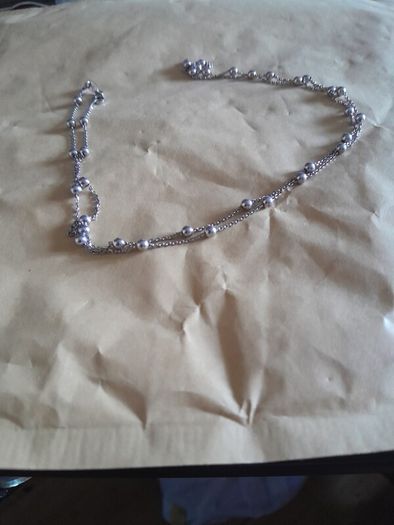 ladies silver chain