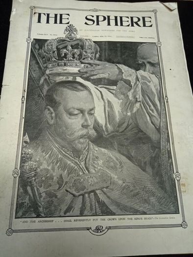 The Sphere / An Illustrated Newspaper of  the coronation of King George V of the United Kingdom( June 27th  1911 )