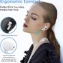 Wireless Earbuds, Bluetoth 5.3 Headphones in ear, Stereo Earphones IP7 Waterproof, Built HD in Mic, ENC Noise Cancelling, Premium Sound with 30H Playtime, Headset for Running, Gym,Sports, White (FREE POSTAGE) Image 4