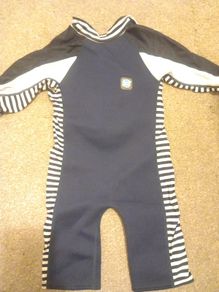 Splash About warm in water wetsuit age 1-2