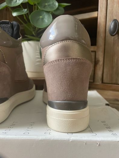 Geox Wedge Trainer Boots