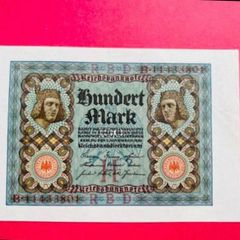 Germany  100  Marks  1920. Pick 69a.  ( Uncirculated )