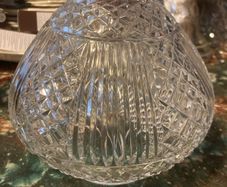 Cavan crystal lamp globe free postage