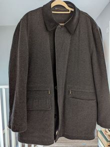 Wollen Italian men coat