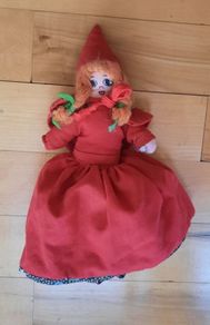 Vintage 1970s Topsy Turvy Flip 3 in 1 Doll - Little Red Riding Hood