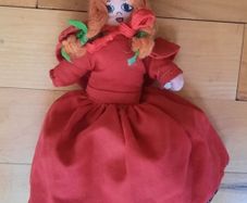 Vintage 1970s Topsy Turvy Flip 3 in 1 Doll - Little Red Riding Hood