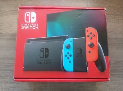 NINTENDO Switch - Neon Red & Blue