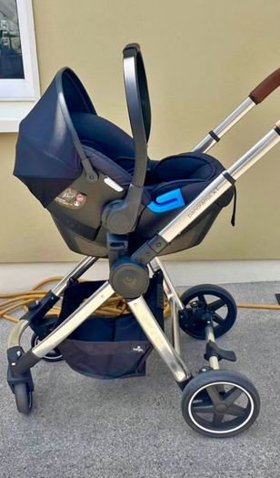 Sea Green Panorama XTI buggy & car seat