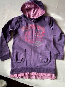 Dunnes Stores Girl's Purple Campus Hoodie | 6 years