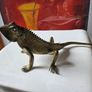 Vintage brass  Lizard Image 4