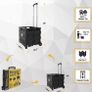 Grand Pack-N-Roll Portable Tools Carrier with Telescopic Handle, 80 Lb. Load Capacity, Black (FREE POSTAGE) Image 7