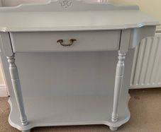 hall table with draw