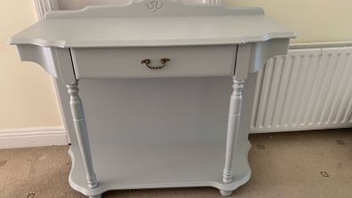 hall table with draw