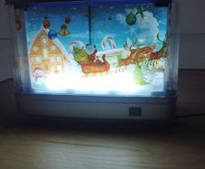 Artificial Christmas Aquarium Decorative Lamp