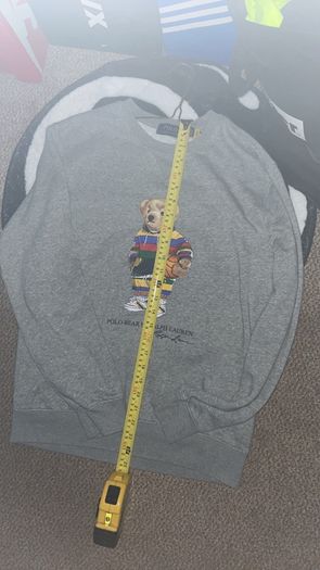 Ralph Lauren Polo Bear Sweatshirt Basketball-Themed Small Heater Design
