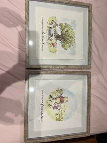 2x Winnie the Pooh pictures