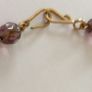 1930s Aubergine Purple Faceted Glass Necklace Image 3