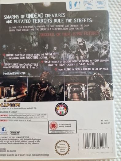 Resident Evil The Umbrella Chronicles Nintendo Wii Games Original