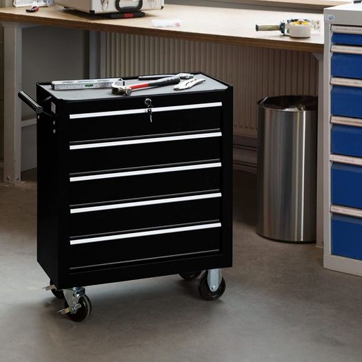 Tool Chest Roller Cabinet 5 Drawers - Free Delivery Nationwide