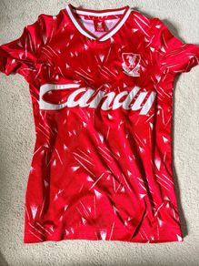 Liverpool FC Candy Kids Football Jersey 9 10 Years