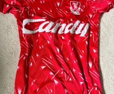 Liverpool FC Candy Kids Football Jersey 9 10 Years