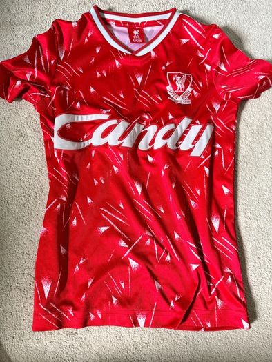 Liverpool FC Candy Kids Football Jersey 9 10 Years