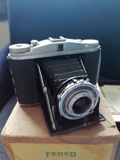 Vintage Agfa Isolette II 120 Folding Camera + Original Manual