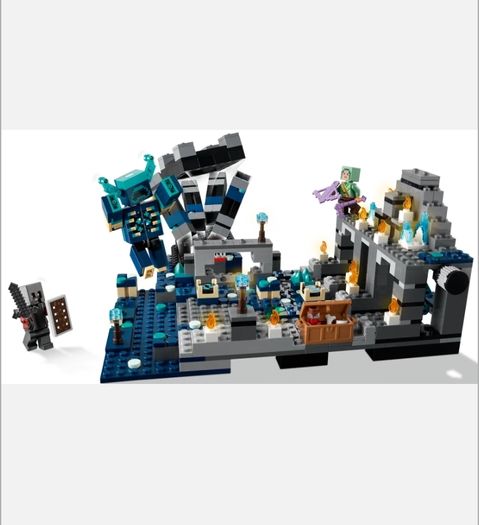 Retired Lego Minecraft 21246 The Deep Dark Battle