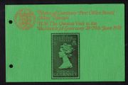 1979 Guernsey Commemorating Royal Visits of Her Majesty The Queen visiting Guernsey from 28-29 June 1978 Commemorative Stamp Presentation Pack