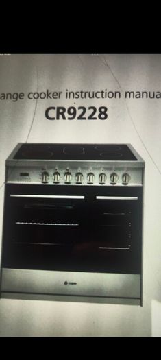 Brand New Caple electric induction range cooker