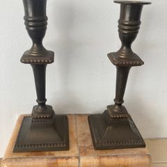 Candle Sticks x 2 - Vintage