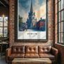 Dublin Wall Art Print, Travel Art Poster Image 5