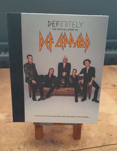 Definitely -  The Official Story Of Def Leppard - Hardback Book