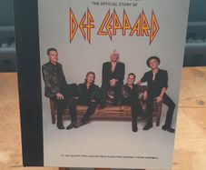 Definitely -  The Official Story Of Def Leppard - Hardback Book