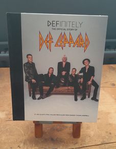 Definitely -  The Official Story Of Def Leppard - Hardback Book