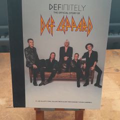 Definitely -  The Official Story Of Def Leppard - Hardback Book