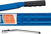 Draper 500cc Grease Gun | Lever Action Grease Tool | 1/8" BSPT Thread Connector | 55MPa / 8000psi Working Pressure | 400g Cartidges
