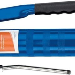 Draper 500cc Grease Gun | Lever Action Grease Tool | 1/8" BSPT Thread Connector | 55MPa / 8000psi Working Pressure | 400g Cartidges