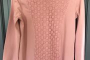 Zara girls long sleeved peach coloured T-shirt size 8