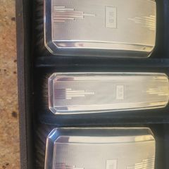 1935 Stirling silver art deco brush set Birmingham