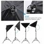 85W Dimmable LED Softbox Diffuser Stand Kit Image 5