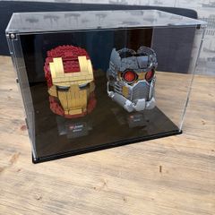 Lego Iron Man Helmet 76165 & Star-Lord Helmet 76251