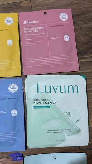 Korean sheet masks new