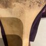 Women shoes low heel sandals purple size 5 Image 8