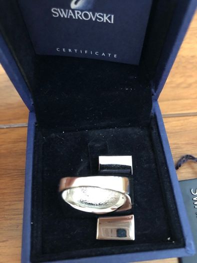 Brand new Swarovski silver ring