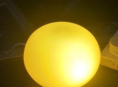 Heavy glass sun lamp