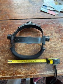 Welding visor replacement adjustable