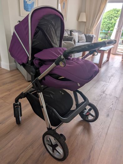 Silver Cross Wayfarer Travel System Bassinet and Stroller
