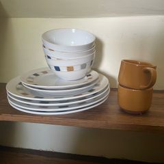 Plates, cups, bowls