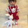 Reborns By Laura.  Cheeky, Chappy Alfie is back! 24inch Heavy, Weighted Reborn Doll Image 4